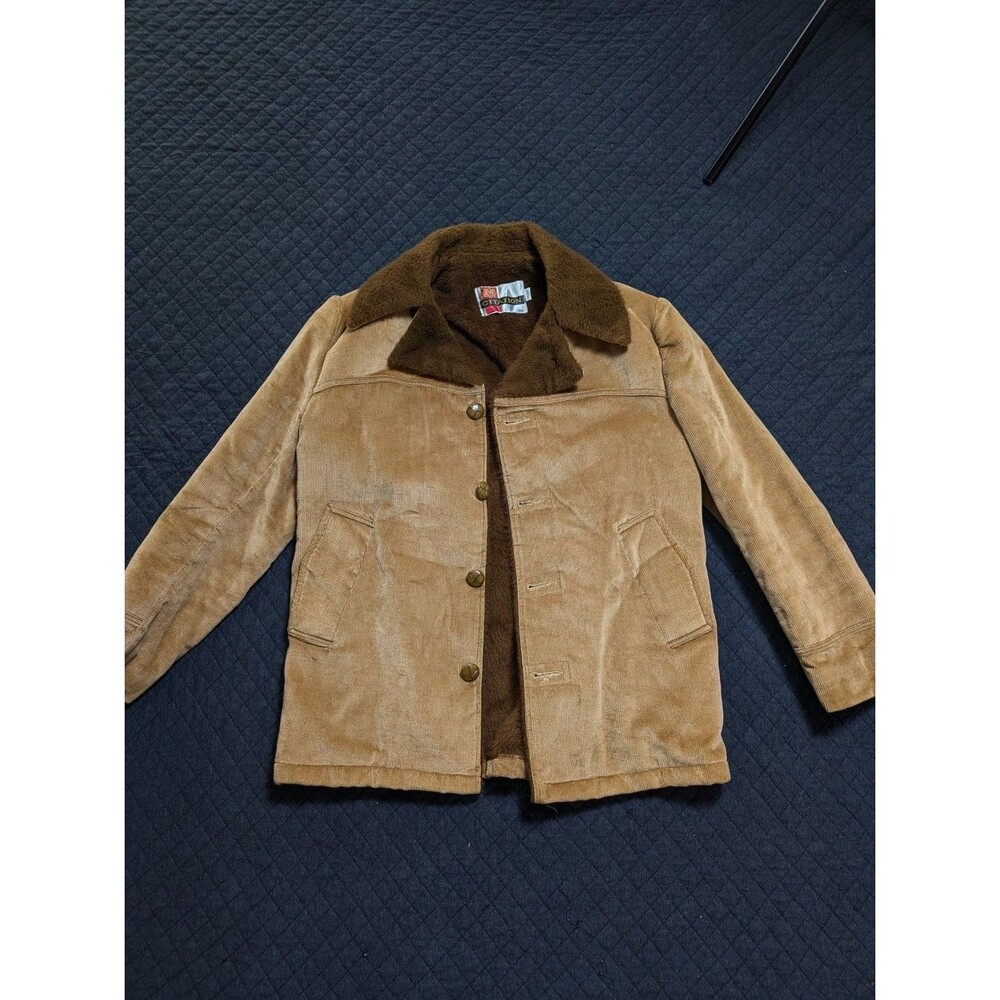 Citation Western Jacket Mens Size 40 Tan